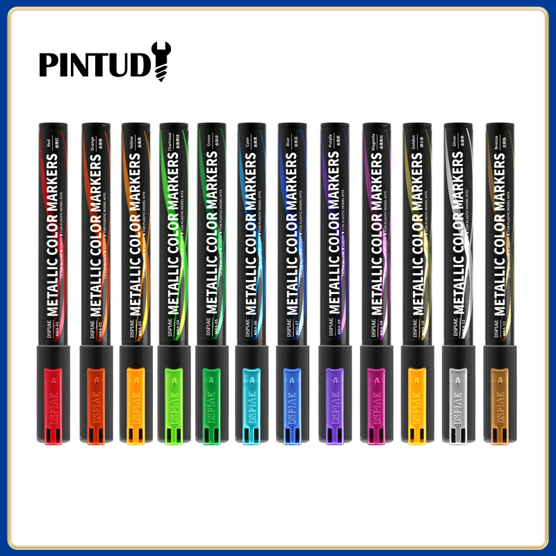 Metallic Paint Set - 【2026 Baru】DSPIAE MKA 12 Warna Spidol