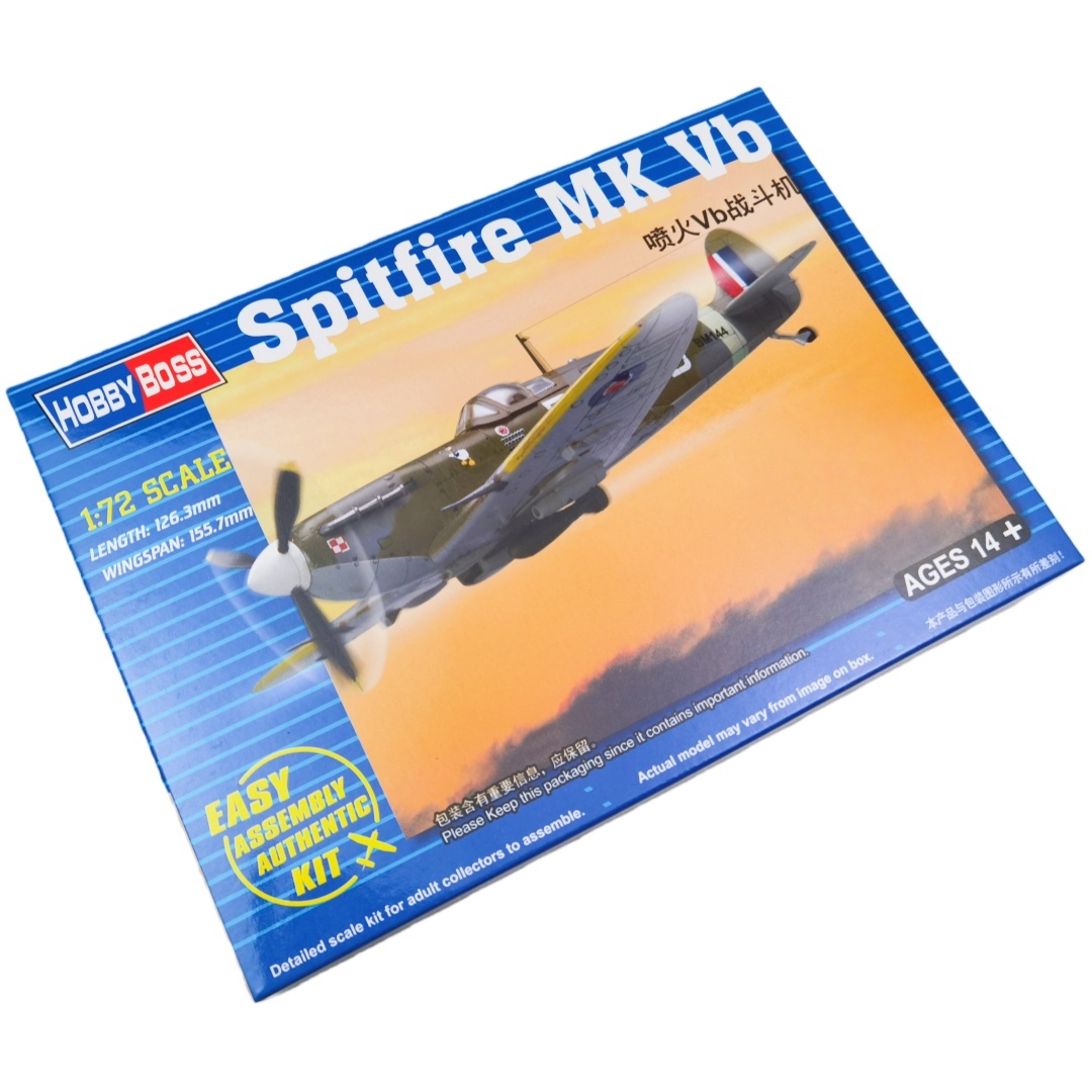 Model Kit Spitfire - TRUMPETER 1/72 Spitfire MK VB Fighter